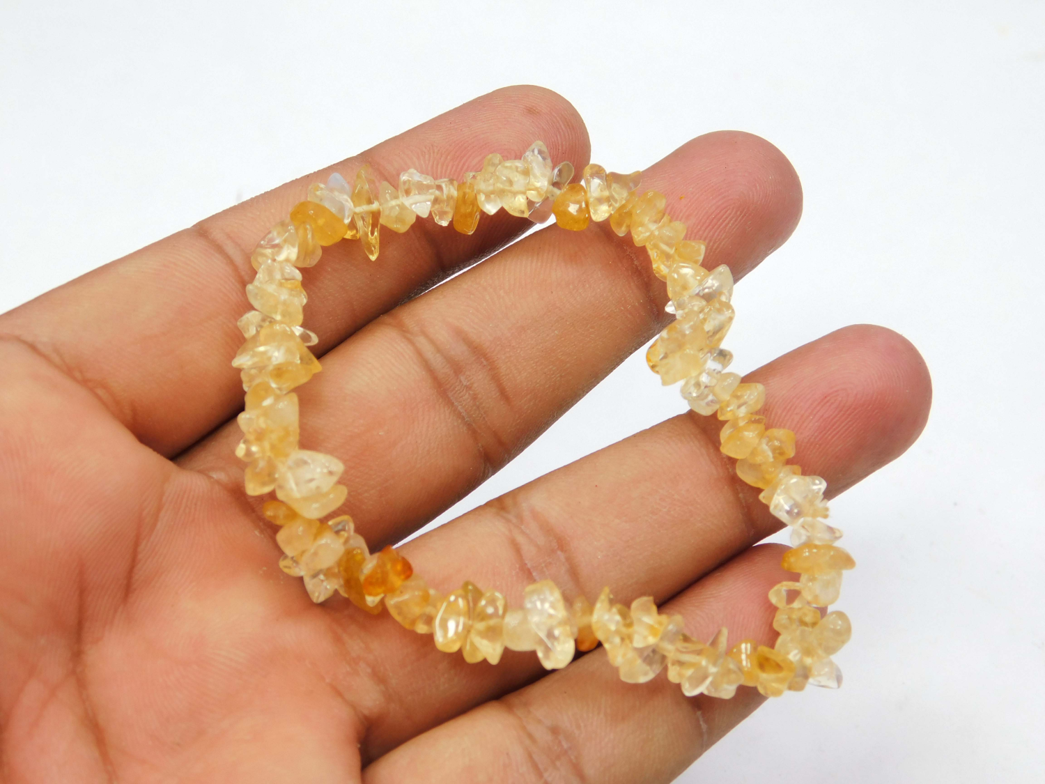Citrine Uncut Bracelet