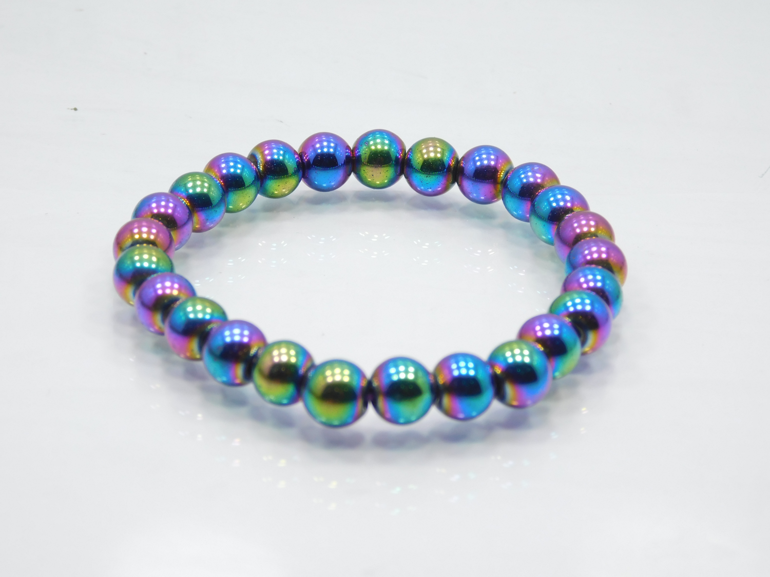 Titanium Aura Quartz Bracelet