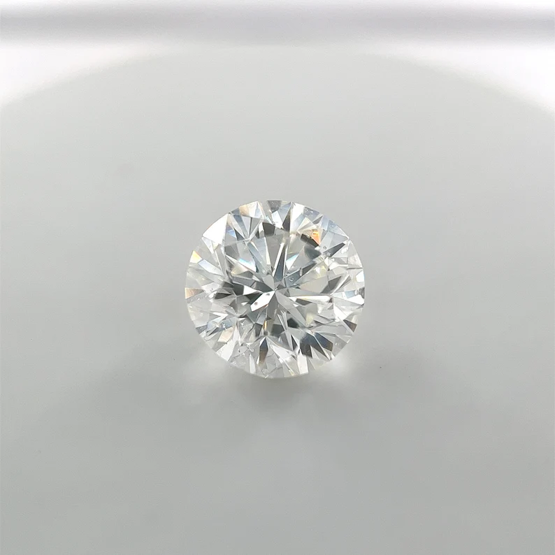 Moissanite 2ct Round GGA Certified