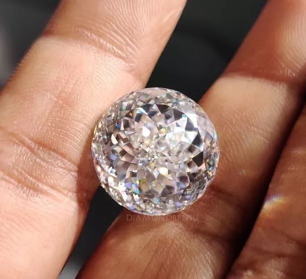 Moissanite 2Carat Portuguese GGA Certified